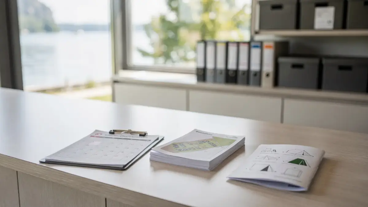 Camping-Rezeption mit Buchungskalender zum Thema Camping Bodensee umbuchen